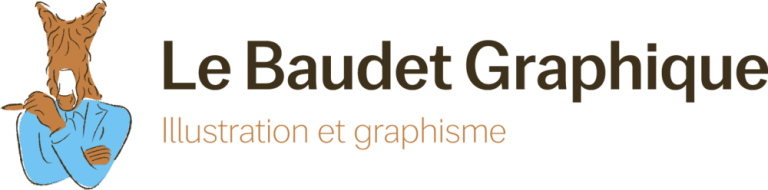 Logo Le Baudet Graphique : Illustration et graphisme
