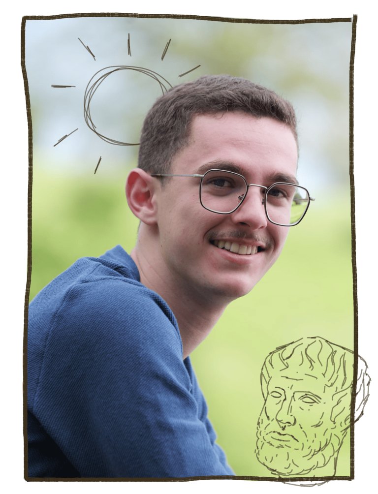 Portrait de l'auteur : graphiste et illustrateur