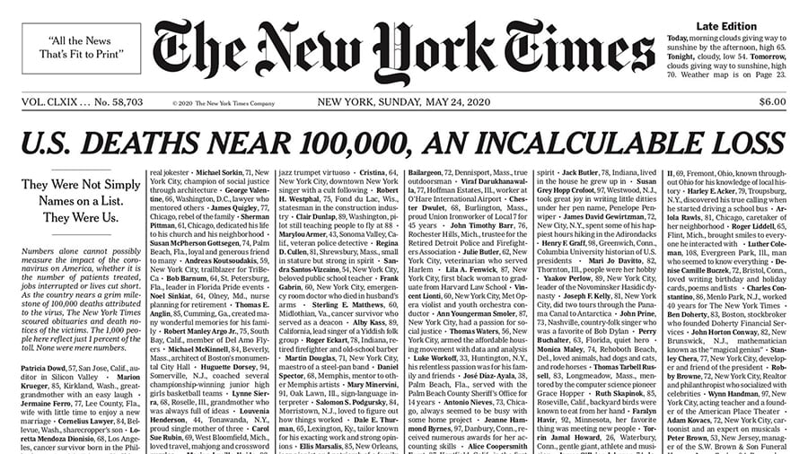 Un article du New York Times